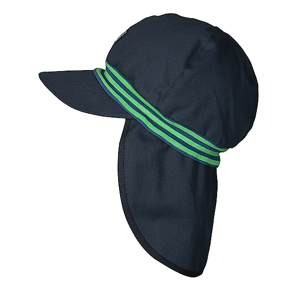 PICKAPOOH Schirmmütze TIM mit Nackenschutz in marine/grün