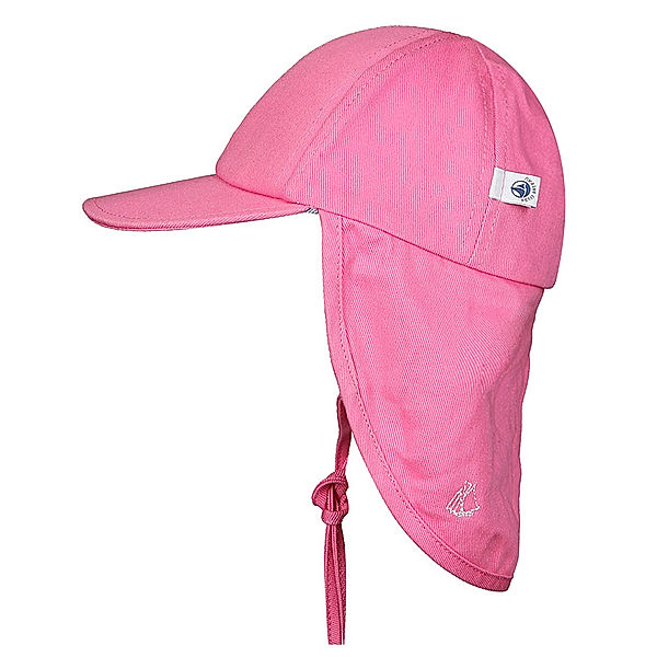 Petit Bateau Schirmmütze UNI GIRL mit Nackenschutz in pink