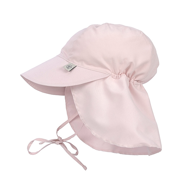 Lässig Schirmmütze UNIQUE mit Nackenschutz in light pink