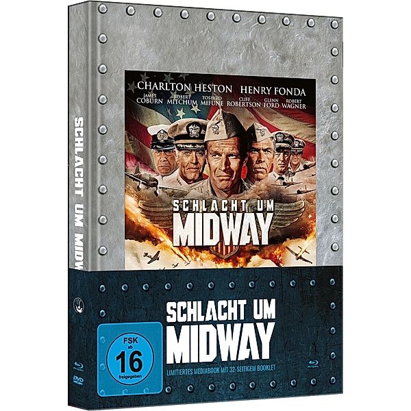 Schlacht um Midway Limited Mediabook, Charlton Heston, Henry Fonda, Robert Mitchum