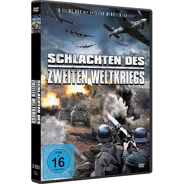 Schlachten des 2.Weltkriegs (Kriegsfilm Box) DVD-Box, Nelson, Howell, Coppola