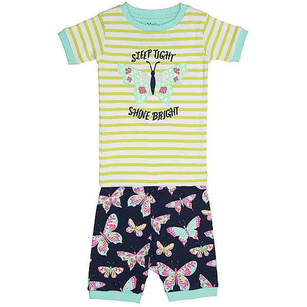 Hatley Schlafanzug DELIGHTFUL BUTTERFLIES kurz in bunt