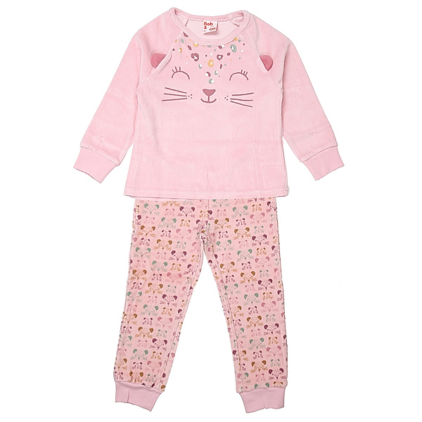 Boboli Schlafanzug HAPPY KITTY in rosa