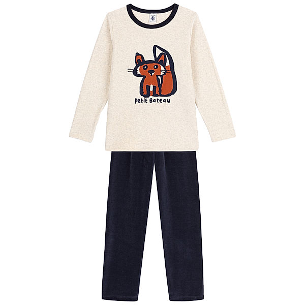 Petit Bateau Schlafanzug lang RENARD in smoking