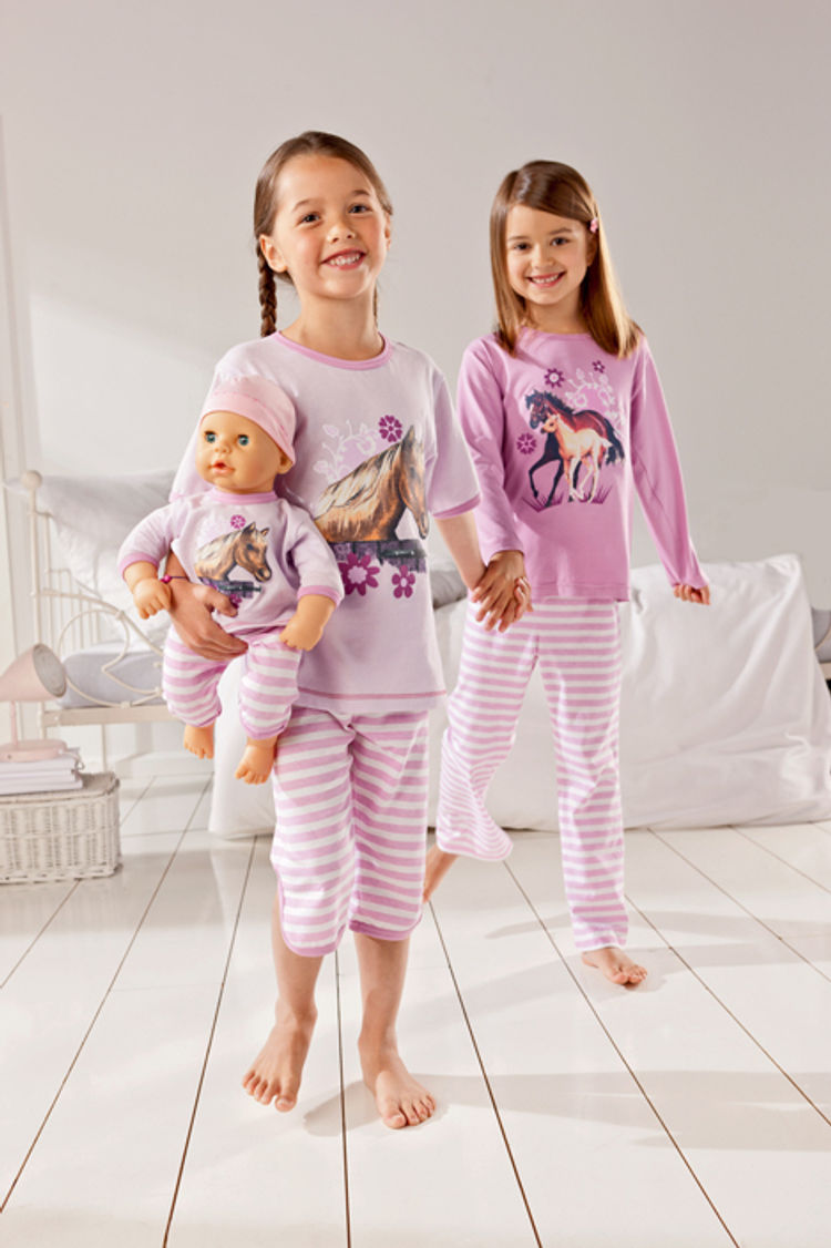 Schlafanzug Pferd, pink Größe: 134 140 bestellen | Weltbild.de
