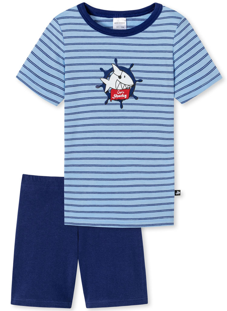 Schlafanzug SHARKY in blau kaufen | tausendkind.de
