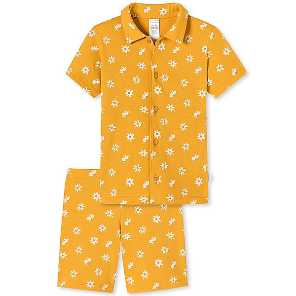 Schiesser Schlafanzug STORY in gelb