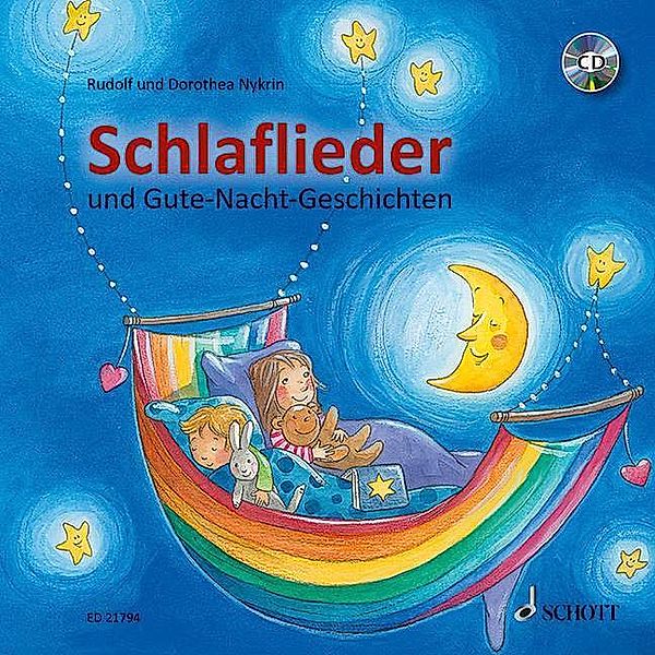 Schlaflieder und Gute-Nacht-Geschichten, m. Audio-CD, Dorothea Nykrin, Rudolf Nykrin