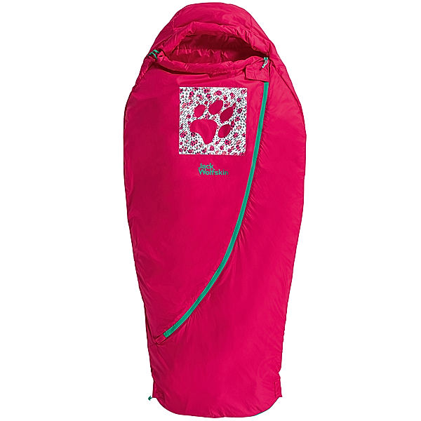 Jack Wolfskin Schlafsack GROW UP DREAMER in pink dahlia