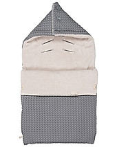 Schlafsack OSLO TEDDY (40×90) für Maxi Cosi in grau