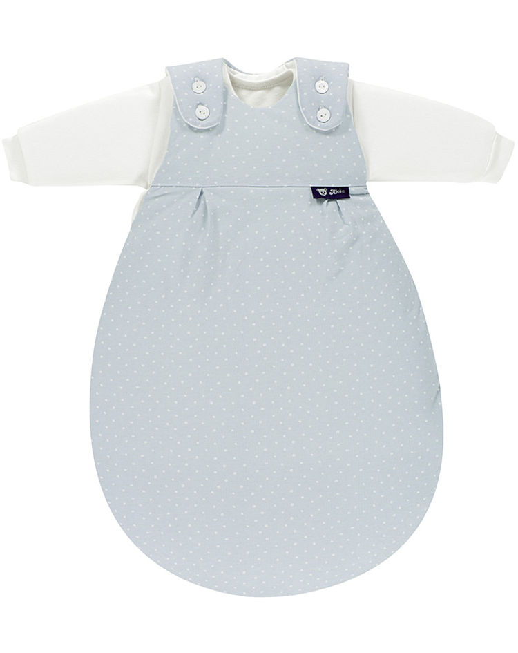 Schlafsack-Set BABY-MÄXCHEN® – NEW DOTS 3-teilig in hellblau