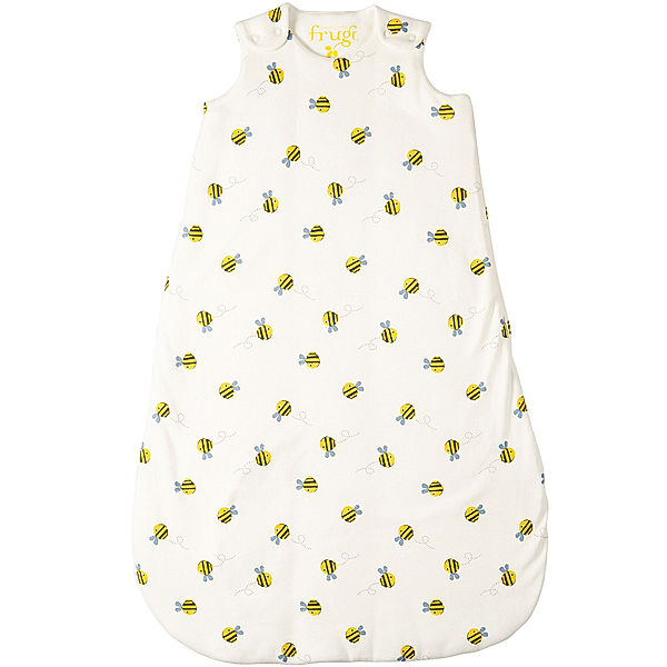 frugi Schlafsack SNUGGLER - BEE in weiss