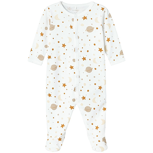 name it Schlafstrampler NBNNIGHTSUIT PLANETS in bright white