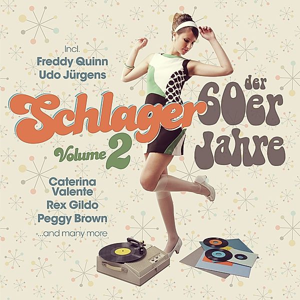 Schlager Der 60er Jahre Vol.2 (Vinyl), F.-Jürgens U.-Valente C. Quinn