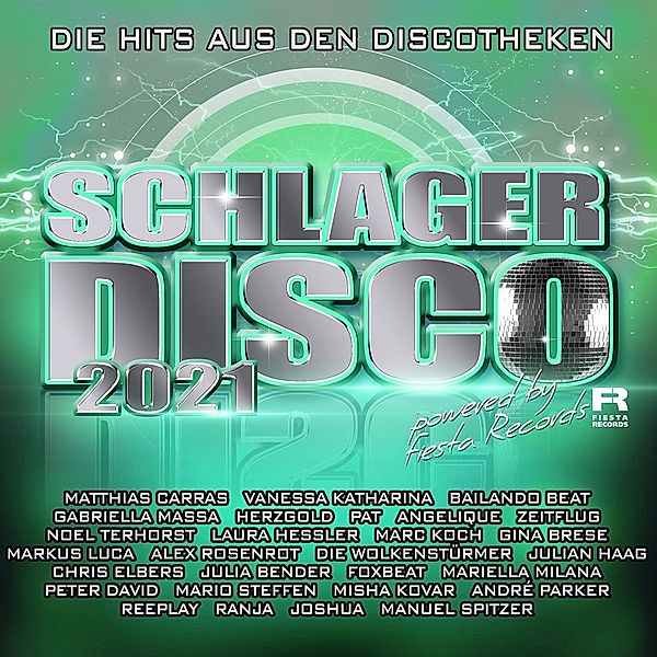 Schlager Disco 2021-Die Hits Aus Den Discotheken, Diverse Interpreten