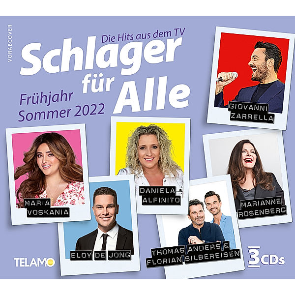 Schlager für Alle: Frühjahr/Sommer 2022 (3 CDs), Diverse Interpreten