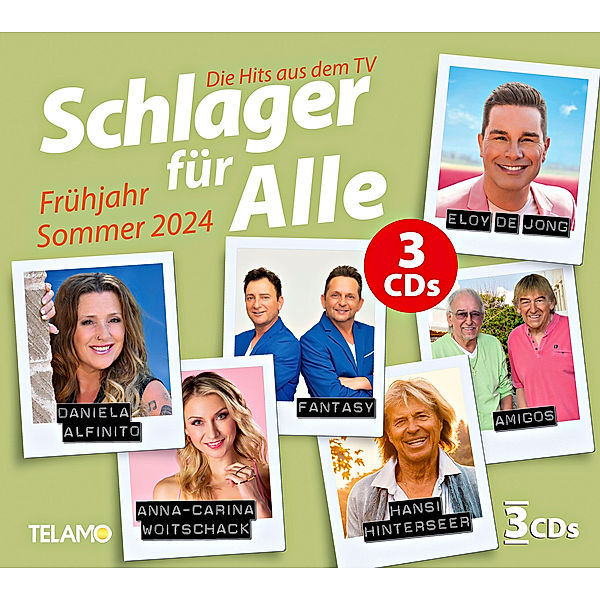 Schlager für Alle Frühjahr/Sommer 2024 (3 CDs), Diverse Interpreten