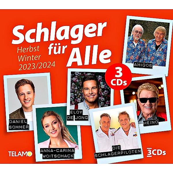 Schlager für alle - Herbst/Winter 2023/2024 (3 CDs), Diverse Interpreten