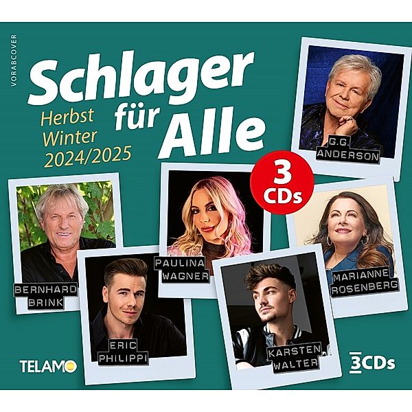 Schlager für Alle - Herbst/Winter 2024/2025 (3 CDs), Diverse Interpreten