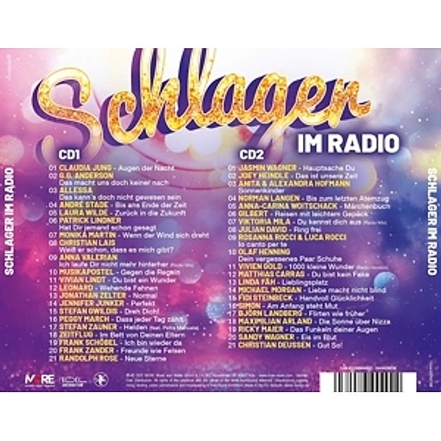 Schlager Im Radio-42 Aktuelle Airplay Hits von Diverse Interpreten |  Weltbild.de