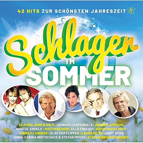 Schlager im Sommer - 42 Hits zur schönsten Jahreszeit (2 CDs), Various
