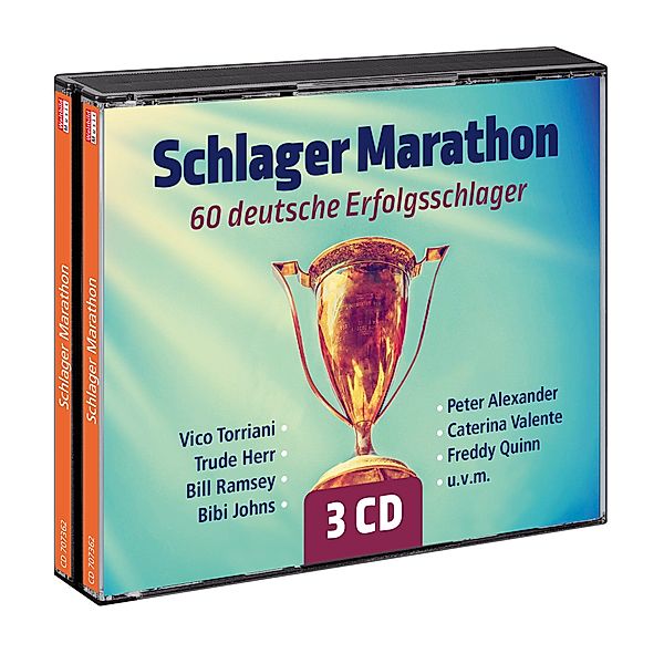 Schlager Marathon/60 deutsche Erfolgsschlager, Diverse Interpreten