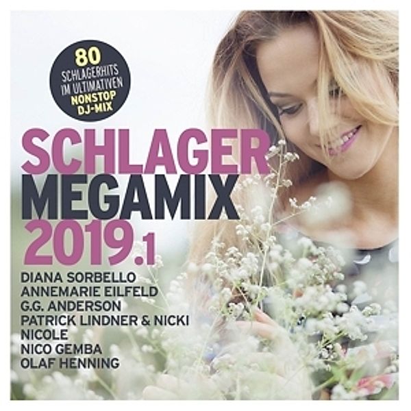 Schlager Megamix 2019.1, Diverse Interpreten