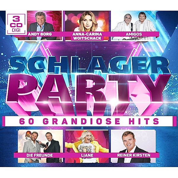 Schlager Party - 60 Grandiose Hits, Diverse Interpreten