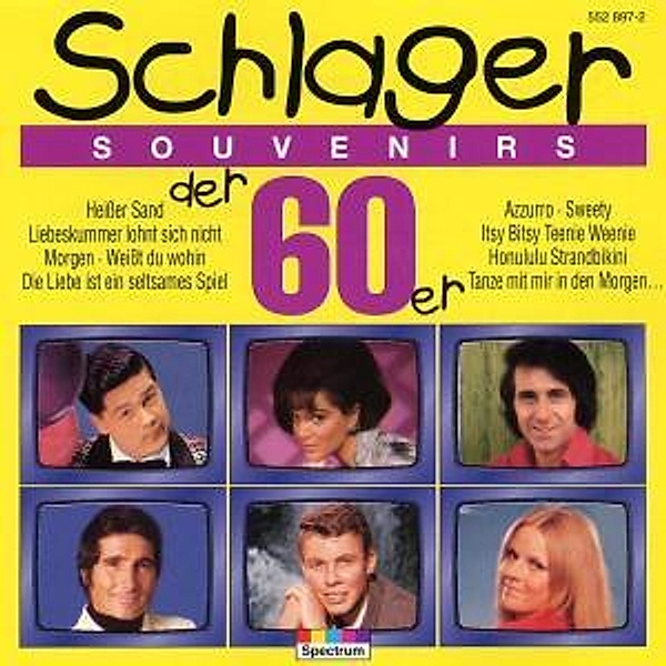 Schlager Souvenirs Hits der 60er, Diverse Interpreten