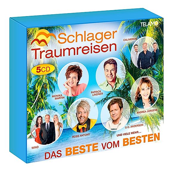 Schlager Traumreisen - Das Beste vom Besten (Exklusive 5CD-Box), Diverse Interpreten