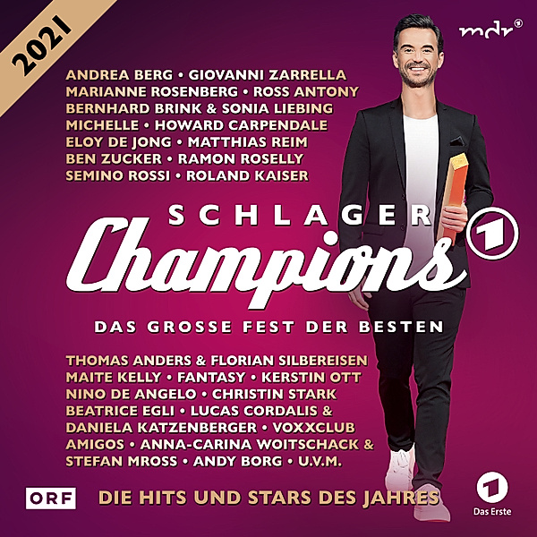 Schlagerchampions 2021 - Das große Fest der Besten (2 CDs), Various