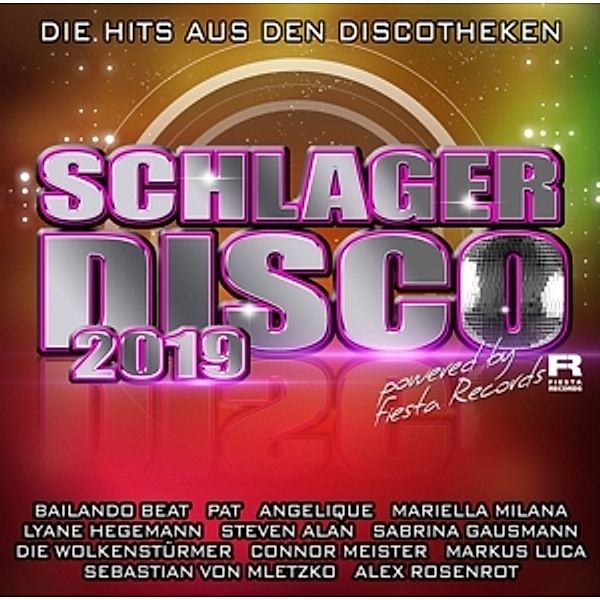 Schlagerdisco 2019-Die Hits Aus D, Diverse Interpreten
