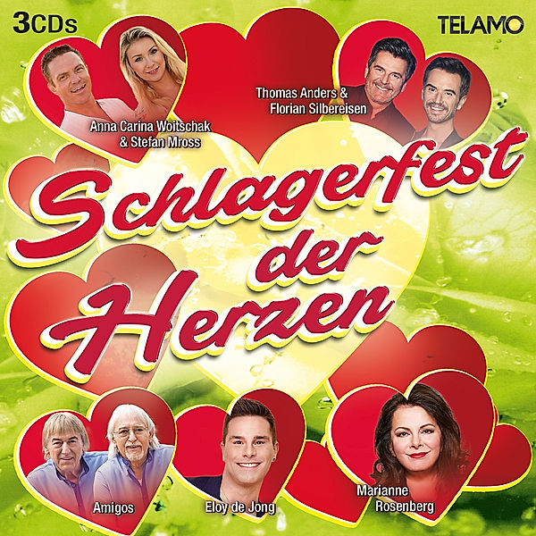 Schlagerfest der Herzen (Exklusive 3CD-Box), Diverse Interpreten