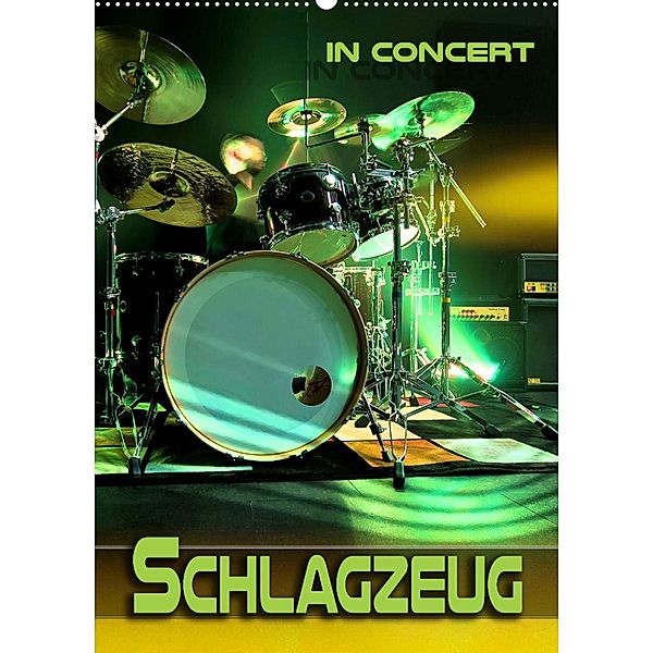 Schlagzeug in Concert (Wandkalender 2023 DIN A2 hoch), Renate Utz