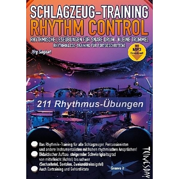 Schlagzeug-Training Rhythm Control, Jörg Sieghart