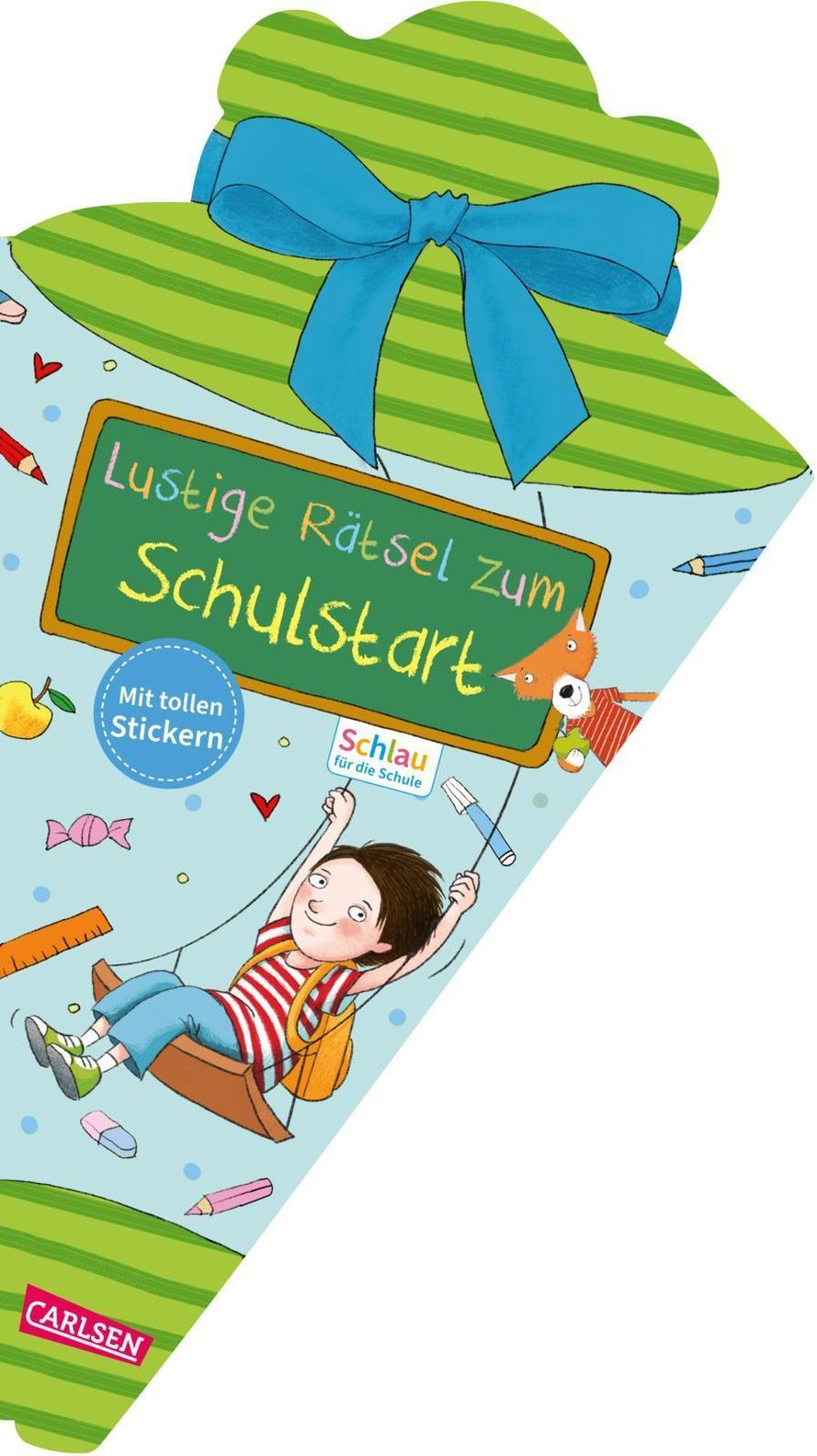 Schlau für die Schule: Lustige Rätsel zum Schulstart mit Stickern |  Weltbild.at