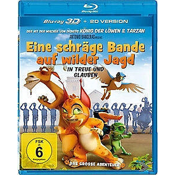 Schlau wie ein Luchs / Eine schräge Bande auf wilder Jagd 3D-Edition, Antonio Banderas