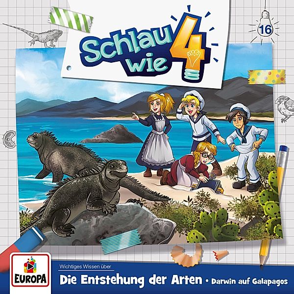 Schlau wie Vier - 16 - Folge 16: Die Entstehung der Arten – Darwin auf Galapagos, Verena Carl, Alexandra Frank