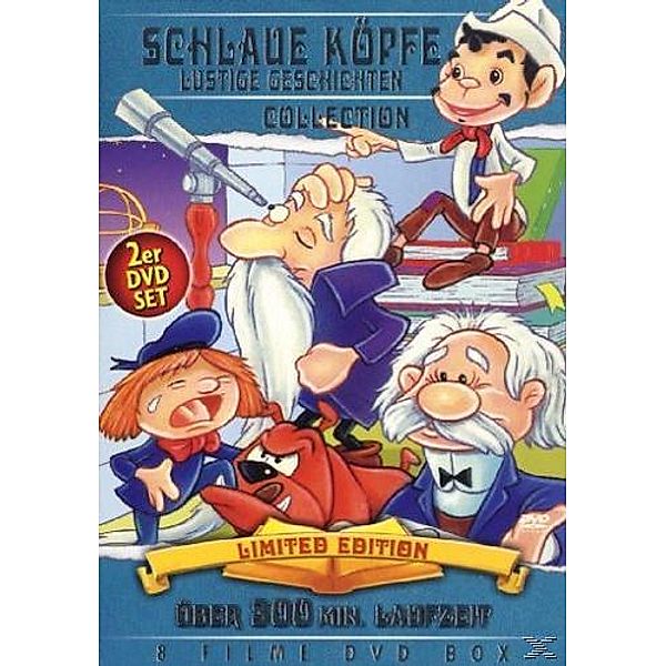 Schlaue Köpfe - Lustige Geschichten - 2 Disc DVD