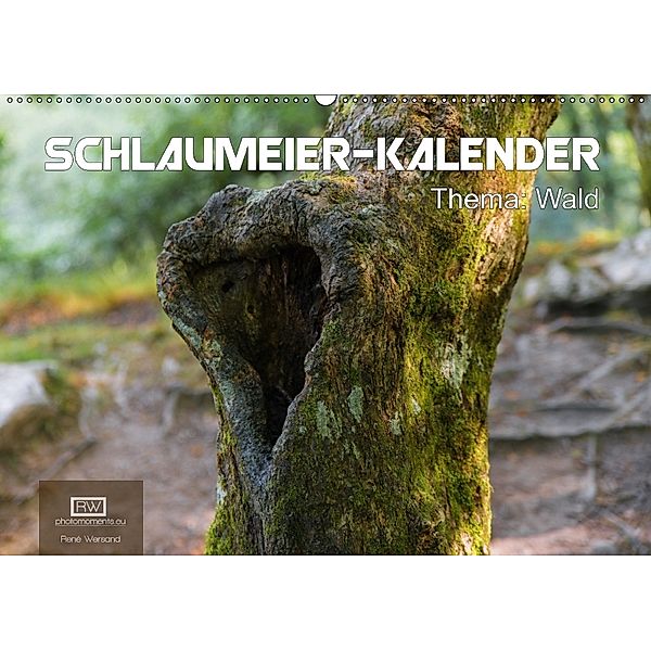 Schlaumeier-Kalender - Thema: Wald (Wandkalender 2018 DIN A2 quer), René Wersand