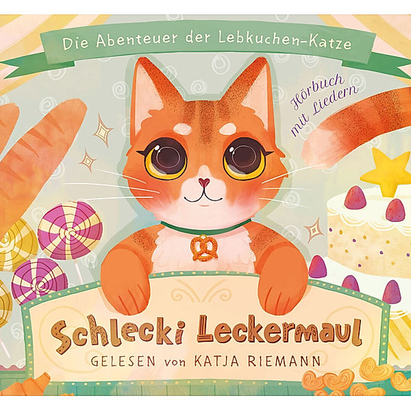 Schlecki Leckermaul. Die Abenteuer der Lebkuchen-Katze,2 Audio-CD, Viktor Lunin