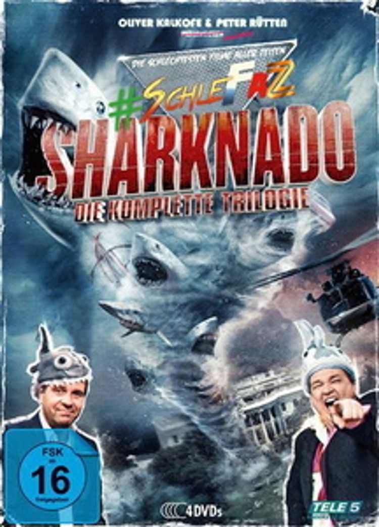 SchleFaZ - Sharknado: Die komplette Trilogie DVD | Weltbild.ch