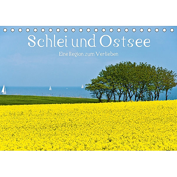 Schlei und Ostsee - Eine Region zum Verlieben (Tischkalender 2019 DIN A5 quer), Frank Hornecker