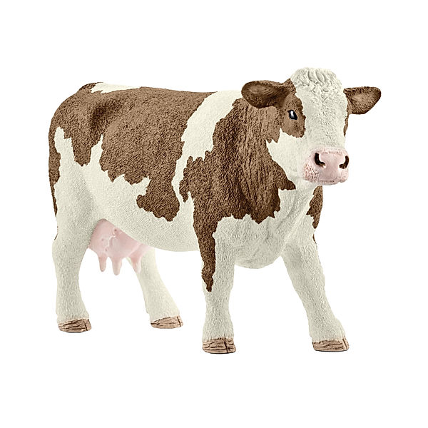 schleich® Schleich® 13801 Farm World - Fleckvieh-Kuh, Schleich®