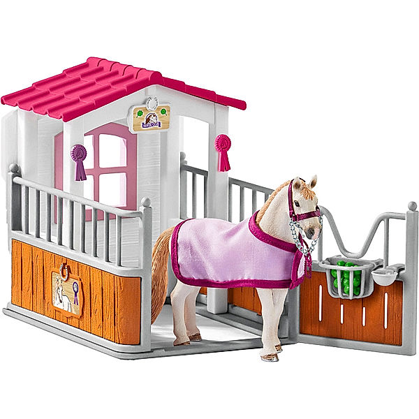 schleich® Schleich® 42368 Horse Club – Pferdebox mit Lusitano Stute, Schleich®