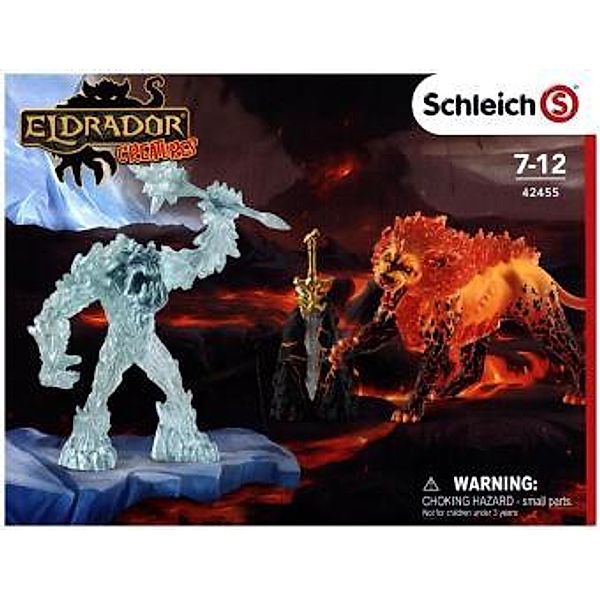 schleich® Schleich® 42455 Eldrador – Kampf um die Superwaffe – Frostmonster vs. Feuerlöwe, Schleich®