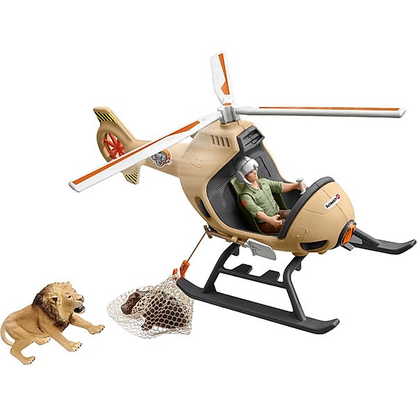 schleich® Schleich® 42476 Wild Life – Helikopter Tierrettung