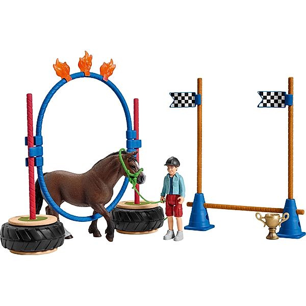 schleich® schleich® 42482 Farm World – Pony Agility Rennen, Schleich®