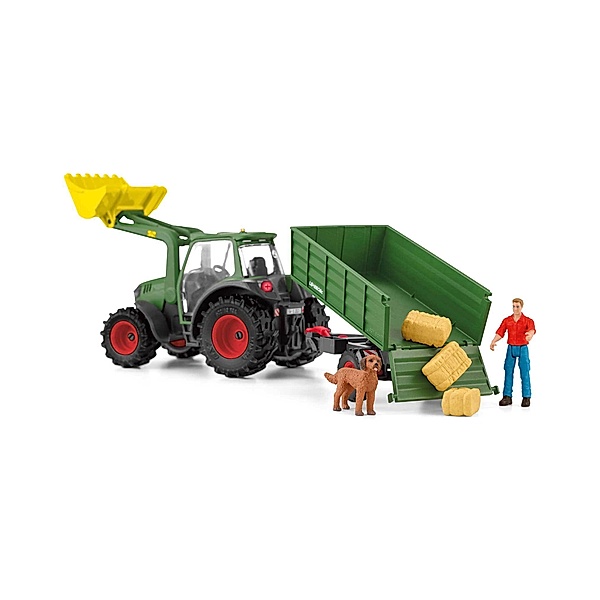schleich® schleich® 42608 Farm World - Traktor mit Anhänger