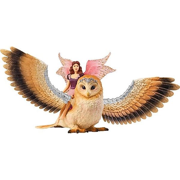 schleich® schleich® bayala® 70789 Elfe auf Glitzer-Eule